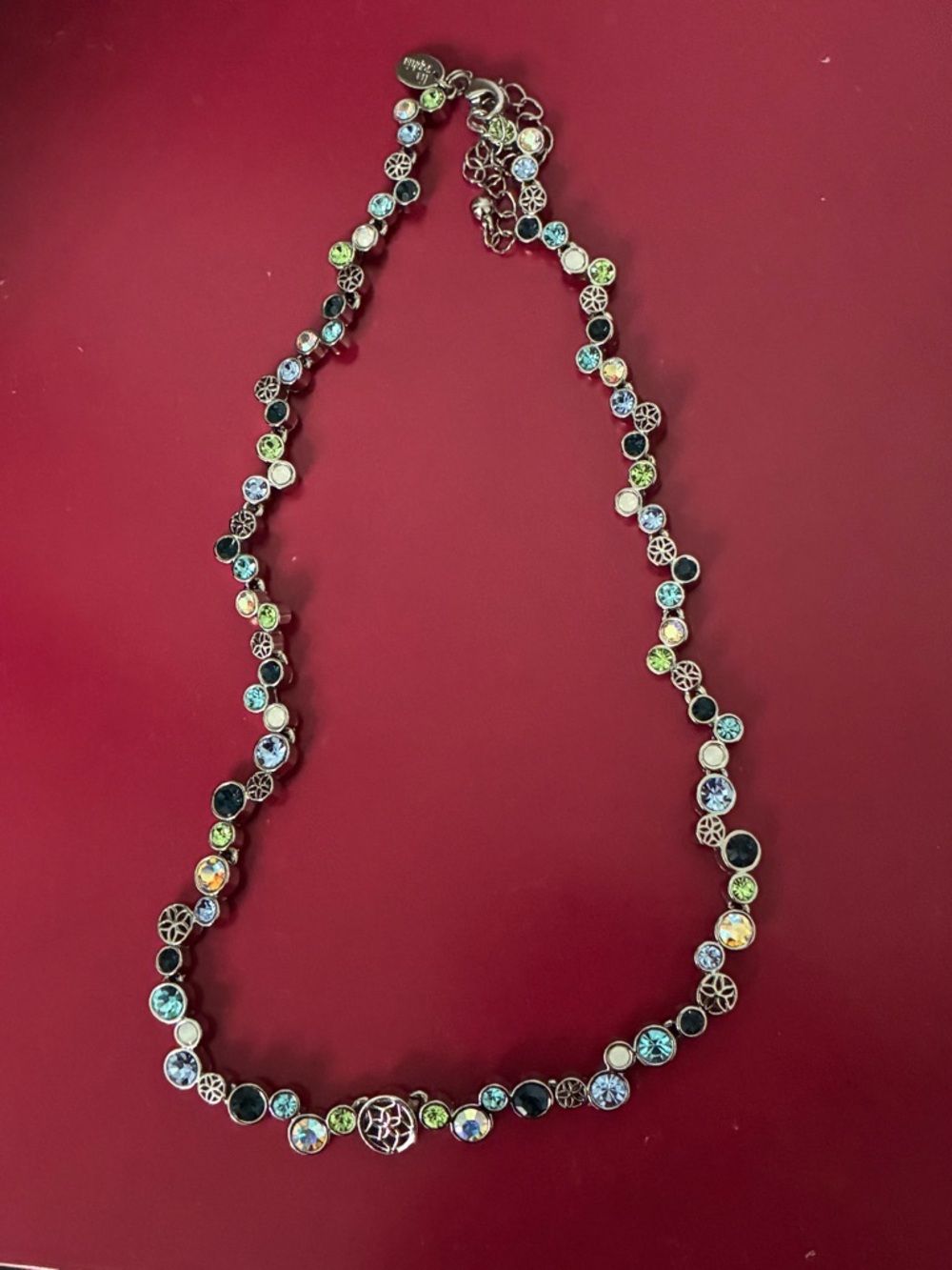 Multicolor Lia Sophia Crystal Necklace